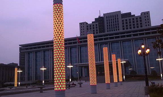 led circular column